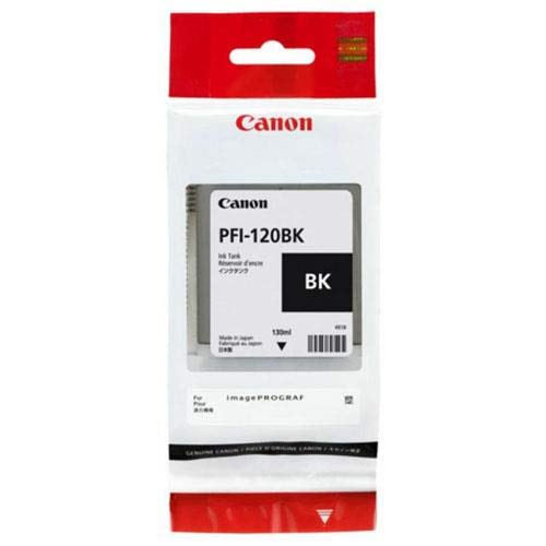 Canon PFI-120BK Pigment Black Ink Tank 130ml by CES Imaging