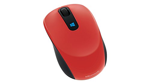 Microsoft Sculpt Mobile Mouse - Flame Red