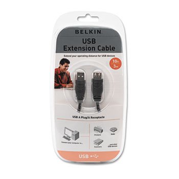 Belkin F3U134V10 USB Extension Cable, 10-Foot