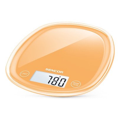 Sencor SKS 33OR-NA Kitchen Scales, Peach Orange