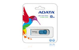 A-Data AC0088GRWE C008 8 GB USB 2.0 Flash Drive (White)