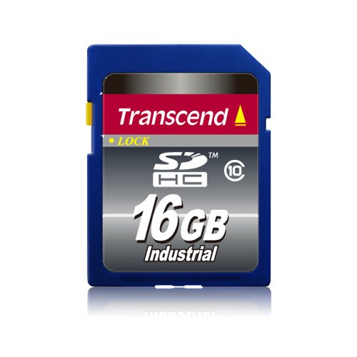 Transcend 16 GB Secure Digital High Capacity (SDHC) - 1 Card TS16GSDHC10I