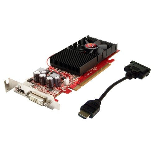VisionTek Radeon 4350 512MB DDR2 (DVI-I, HDMI, VGA*) Graphics Card - 900289