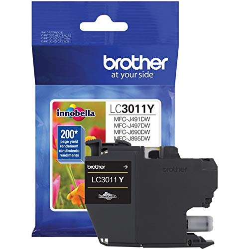 BROTHER - Compatible with: MFCJ491DW, MFC690DW (200 Pages - approximate Page yields in Acc