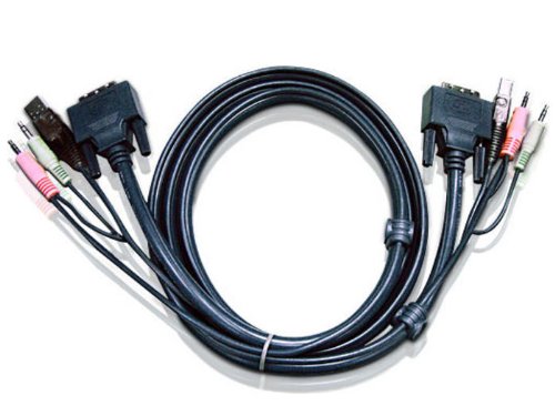 6 Dvi-I Dual Link Kvm Cable