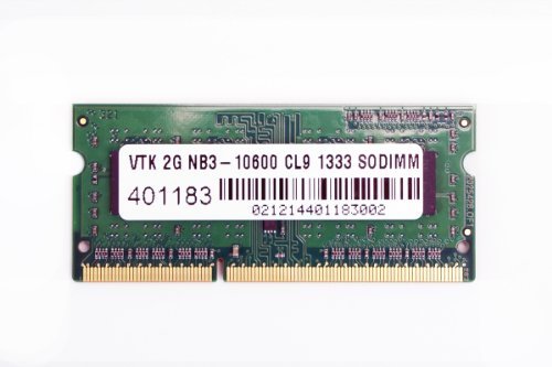 VisionTek 2GB DDR3 1333 MHz (PC3-10600) CL9 SODIMM, Notebook Memory - 900448