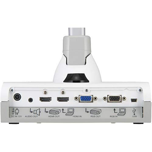 Elmo 1349 Model TT-12ID Interactive Document Camera, 96X Total Optical + Digital Zoom and 3.4MP CMOS Image Sensor, HDMI Input