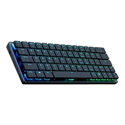 Cooler Master Sk-621-Gklr1-US SK621 60% Mechanical Keyboard with Cherry MX Low Profile Switches and Brushed Aluminum Design