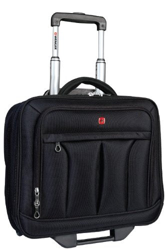 Swiss Gear SWA0565 Wheeled Business Case with Laptop Sleeve (Black)