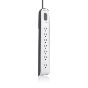 Belkin 7-Outlet Surge Protector with Power Cord with Telephone Protection
