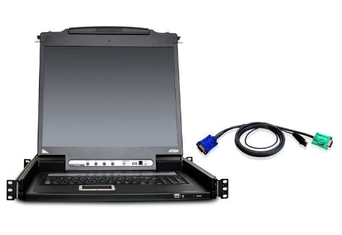 16-PORT LCD KVM Console Kit