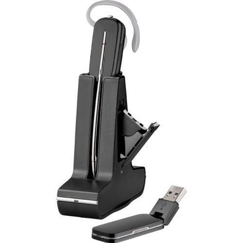 Plantronics 203949-01 Savi W445-M Headset, Wireless, DECT 6.0