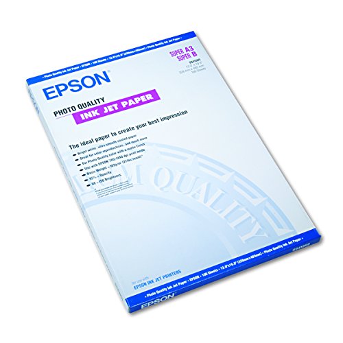 Epson S041069-L Presentation Paper Matte, Super B Size, 13x19, 100 Sheets Ink