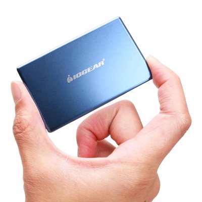 IOGear 4 GB Blue Flash Wallet Drive