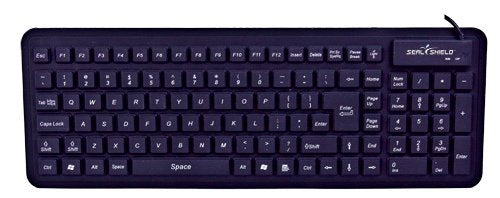 Seal Touchtm Gen 2 Silicone All-in-One Keyboard W/Touchpad- Dishwasher Safe & An