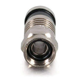 C2G 41074 RG6 Compression F-Type Connector with O-Ring Multipack (10 Pack) TAA Compliant