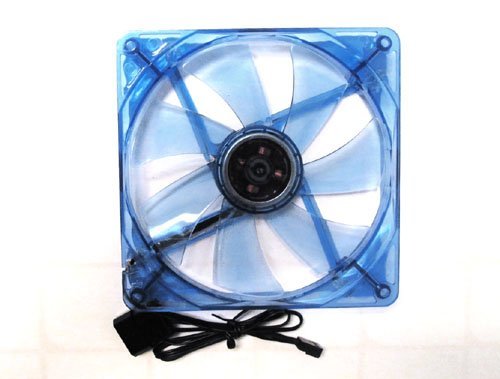 Apevia Case Cooling Fan 14SL-BL Blue
