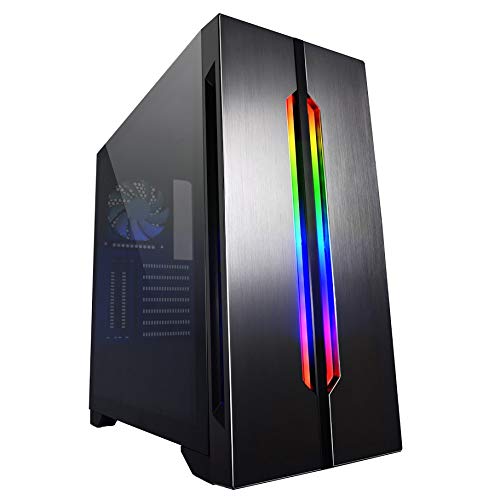 Lian Li LANCOOL ONE Digital SECC/Tempered Glass Gaming Computer Case with Front Panel Addressable RGB LED Black