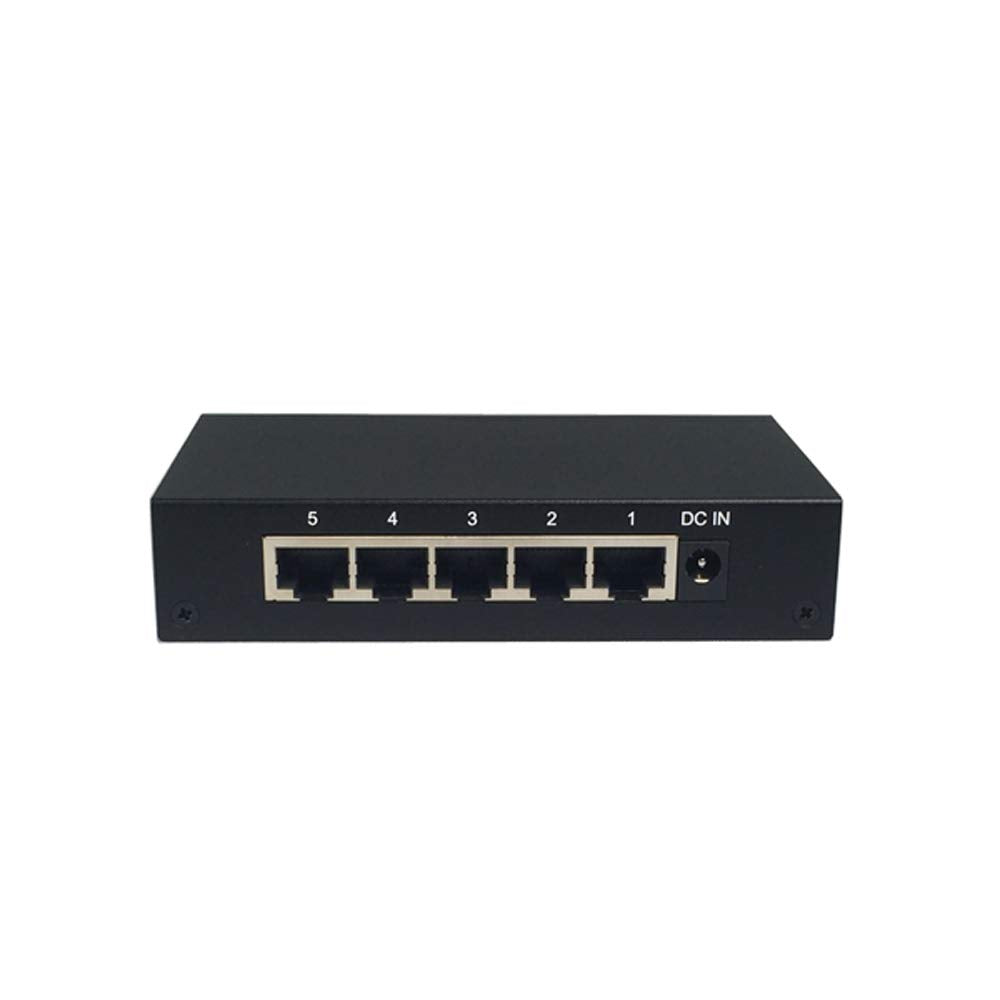 5Port GIG Ethernet Switch Metal Capacity 10Gbps Mdi/Mdix Wall MNT