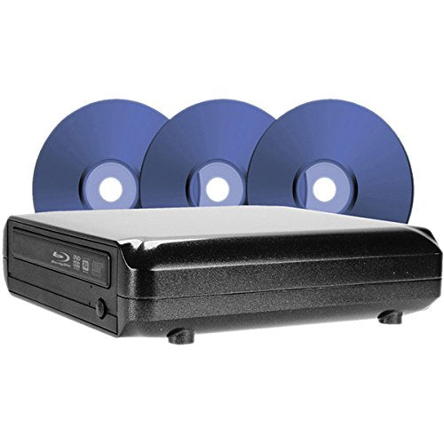 DVDrw 10X Blu-ray Bd-re External USB2.0 with DVD Ls Tech