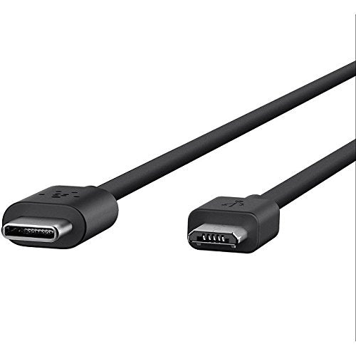 Belkin USB-C Cable6 Ft5 Pin Micro-USB Type B to 24 Pin USB Type C, Black (B2B149-06-BLK)