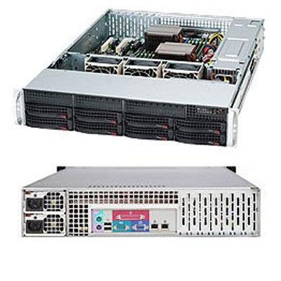 Supermicro 740 Watt 2U Rackmount Server Chassis (CSE-825TQ-R740LPB)