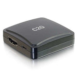 C2G 41410 VGA + 3.5mm to HDMI Adapter Converter, Black
