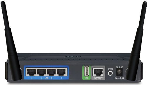 D-Link DIR-628 RangeBooster N Dual Band Router with 4-Port 10/100 Switch 2 Antennas and Dual Band Draft 802.11n