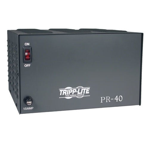 Tripp Lite PR40 DC Power Supply 40A 120V AC Input to 13.8 DC Output TAA GSA