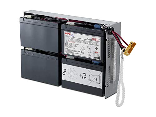 APC UPS Battery Replacement for APC Smart-UPS Models SMT1500RM2US, SMT1500R2-NMC, SU1400R2BX120, SU1400RM, SU1400RM2U, SU1400RMNET, SUA1500RM2U, SUA1500RMUS