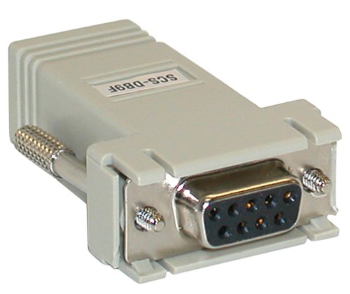 Scs232 Serial Adapter RJ45f to Db9f