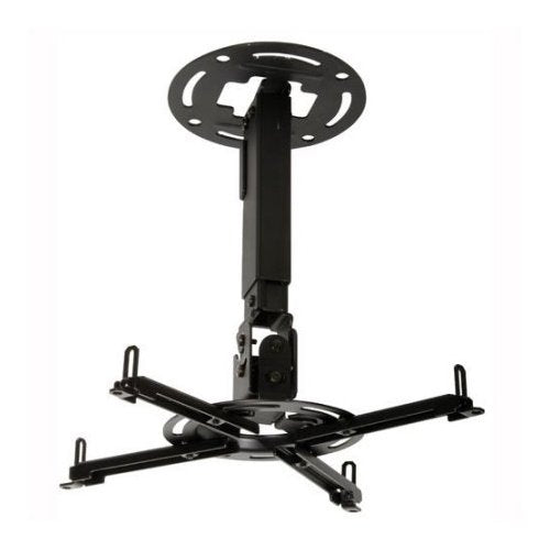 Peerless PPC Projector Ceil-Inchesg Mount 23.6 to 37.4-Inches Adjustable Extension (Black)