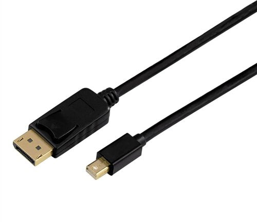 Axiom Mini DisplayPort Male to DisplayPort Male Adapter Cable 6ft