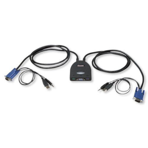 2 Port Mini USB KVM with Audio