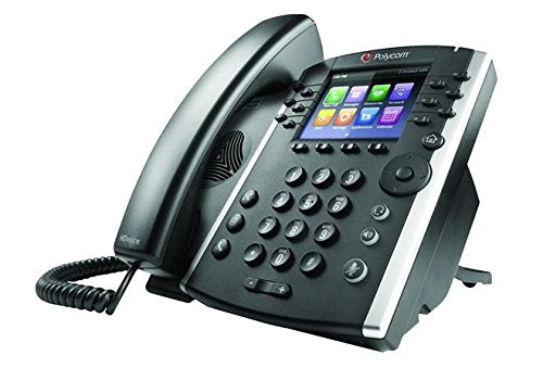 Polycom 2200-48450-019 Polycom VVX 411 SFB/Lync Phone VoIP Phone and Device