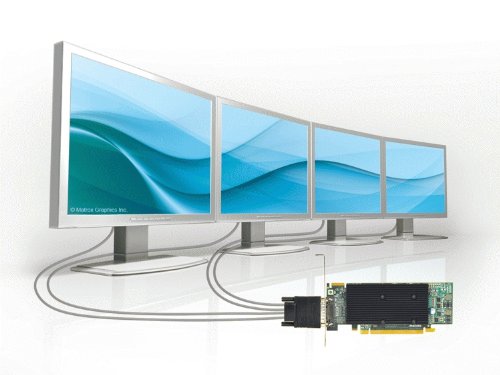 Matrox The M9140 LP PCIe x16 Quad Head
