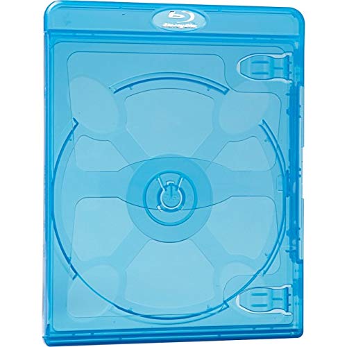 Blu-ray DVD Blue Cases, 30 pk