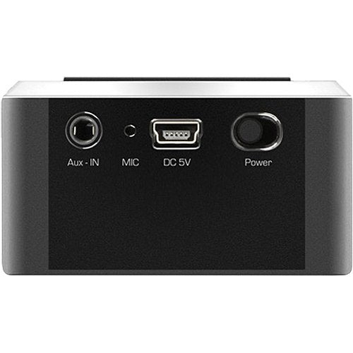 Aluratek ABS02F Portable Bluetooth Wireless Speaker/Speakerphone with Built-in Battery-Bluetooth Speakerphone (Black)