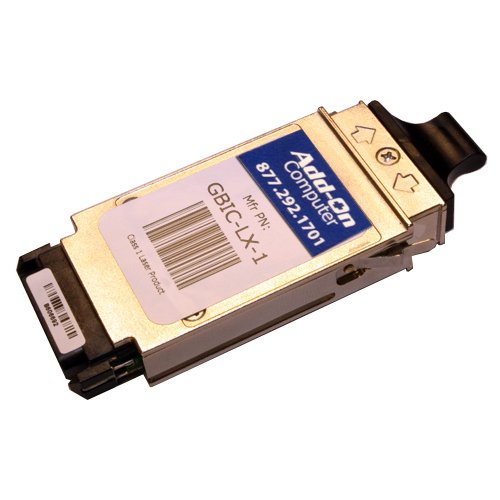 AddOn Cisco WS-G5487 Compatible TAA Compliant 1000Base-ZX GBIC Transceiver (SMF, 1550nm, 80km, SC)