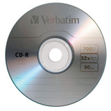 Verbatim 700MB 52x DataLifePlus Branded Recordable Disc CD-R, 10-Disc Slim Case 94760