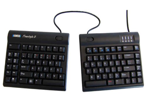 Kinesis Freestyle2 Split Keyboard for PC with French Canadian Layout  KB800PB-FC
