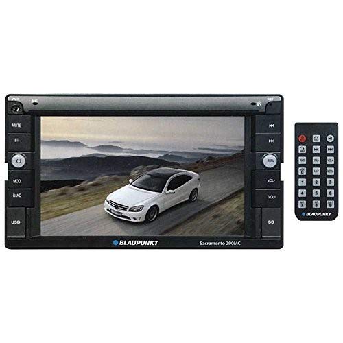 Blaupunkt SACRAMENTO  290MC 6.1-inch Touch Screen Multimedia Car Stereo Receiver with Bluetooth and Remote Control