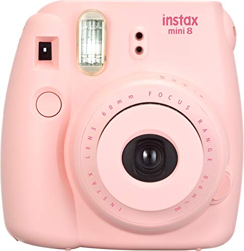 Fujifilm Instax Mini 8 Instant Camera (Candy Pink)