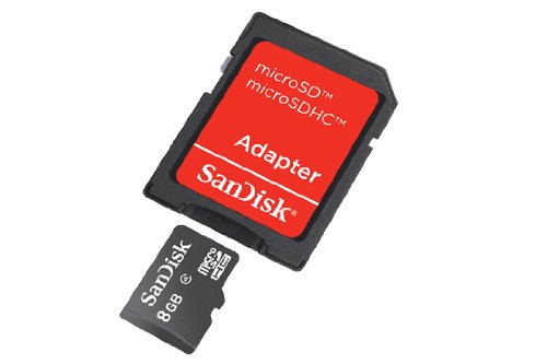SanDisk 8GB SDHC Flash Memory Card- SDSDQB-008G