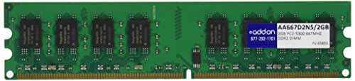 1gb 667mhz Ddr2 Pc2-5300 Cl5 240-Pin Industry Standard Dimm