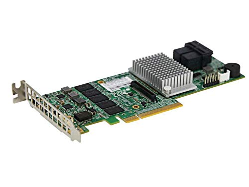 Supermicro RAID 8PORT SAS3 2GB LSI 240GB HDD 0/1/10/5/6/50/60 AOC-S3108L-H8IR