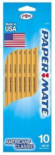 Paper Mate Bagged Wood Pencils Package of 10 (73640010104)