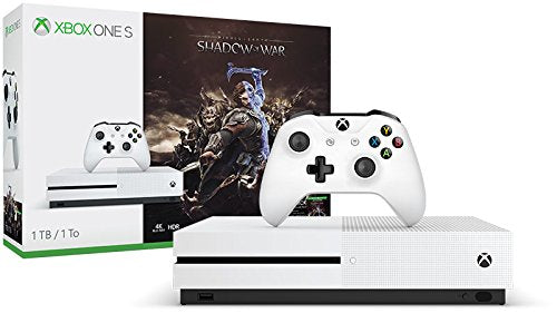 Xbox One S 1TB Console - Shadow of War Bundle