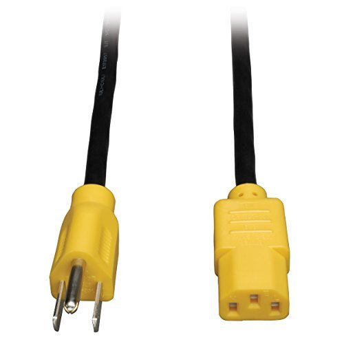 Tripp Lite P006-004 4 Feet NEMA 5-15P to IEC-320-C13 18AWG Power Cord
