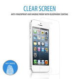 V7 Shatter Proof Tempered Glass Screen Protector for iPhone5/5S/5c - Retail Packaging - Clear
